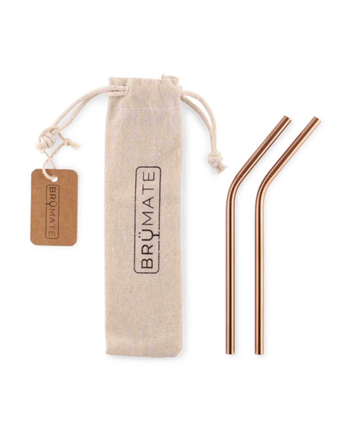 Doplňky Brumate Stainless Steel Reusable Straws Růžové Zlaté | 084529JWM